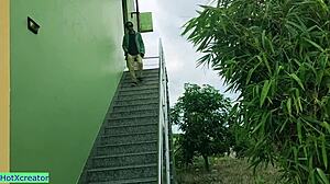 Bengali hero bangs stunning model on set