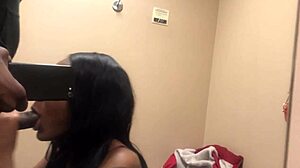Watch Me Give Him a Blowjob in the Fitting Room