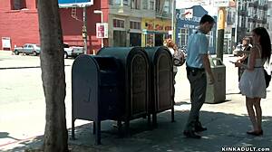 damn! babe bound and tormented for ransom!