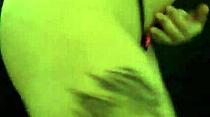 In amateur pov fetish, she dominates boyfriend, submits him, makes cock cum in hands during masturbation.