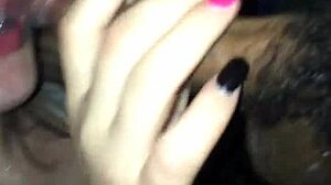 Sloppy wet kissing and licking in amateur video