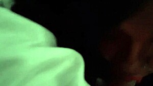 Motorcyclist on the island Porchat in São Vicente