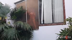 Vizinho Corno Records Wife's Wild Backstage Fuck