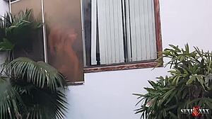 Vizinho Corno Records Wife's Wild Backstage Fuck