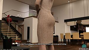 Pov roleplay fun with cute dark-haired teen, she's got big tits! 😉