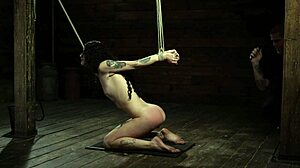 So this guy gets a wild visit from the pope, all tied up with bondage and rough dildo play.