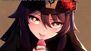 Hu Tao penis spirit exorcism, umm, JOI in Genshin Impact series ep 11!