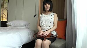 teasing g-cup college babe in steamy homemade clip