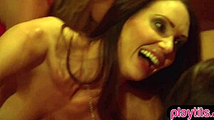 진짜 아마추어들, 야생 스윙어 쇼에서 미친듯이 섹스 파티 즐겨!