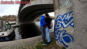 Submissive Russian Teen Picked Up for Street Blowjob in POV