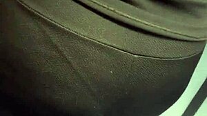 this blonde milf with green eyes has such a nice ass, check her out