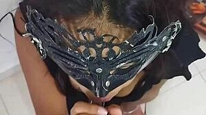 Invite a mi amiga juleiny a conocer mi casa y terminamos follando 😏