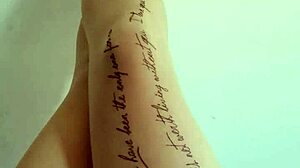 This asian babe seduces with her feet in stockings 😍