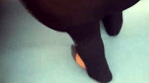 this blonde milf with green eyes has such a nice ass, check her out