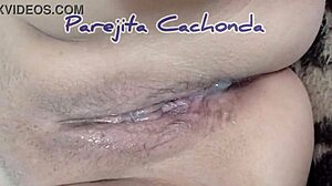 My compadre cums inside me without condom 😏, filling my pussy with his milk!