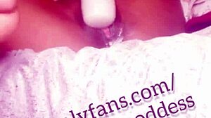 My sexy thot squirts hard with dildo play