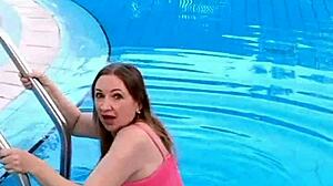 Hot milf mariaold bounces huge natural tits