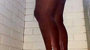 Spy Camera Catches Roommate Bathing Naked in Dorm!