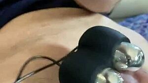 i'm jerking my little dick with this penile masturbator 😏