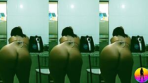 maid cleans house and shows boss a nice video