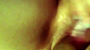 My wife is playing with a big toy