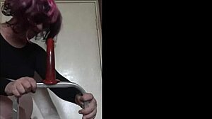Bisexual Crossdresser Explores Self-Pleasure Techniques