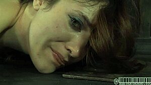 angel stripping inside the cage