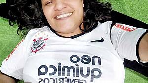 Fiquei Com Tezão Pelo Verdureiro Da Feira Zé, Watching His Big Ass Latina Masturbation