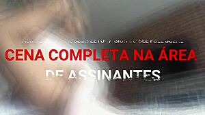 Marcos Goianos z rdečim velikim tičem me trdo nabija v New Yorku!