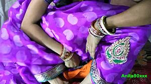 Indian Anita Bhabhi's Saree Sex Leaves Me Craving More