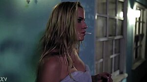 American Blonde Teases in Sexy Shower Scene