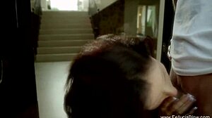 Невероятное оральное удовольствие от моей красивой медовой с влажным минетом