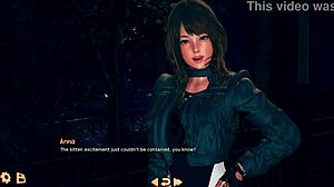 Anna Plays Trick Or Treat In A Fun Halloween Game