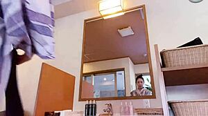 At Akiu Onsen, Hot Water Warms Those Tempting Buttocks For A Steamy Ass View