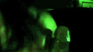 tranny gives deepthroat blowjob and licks cock in hotel