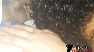 New resident seduces doorman for intense interracial fucking while husband works