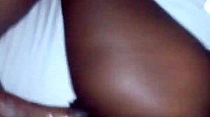 Ebony Amateur Girlfriend Cumming Oiled On Valentine's Day