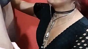 Cachorra Gives Blowjob And Gets All Slobbery Then Vomits On Cock Part 3