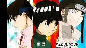 Naruto opening theme number two features exciting hentai music.