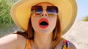 I swear, I saw stepmom touch herself on the beach, couldn’t look away!