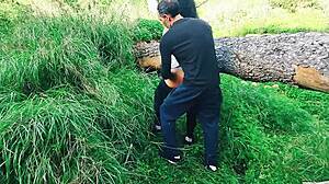 Maya Seduces Stranger in Car for Outdoor Public Doggystyle Action