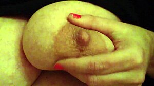 Playing with my huge tits right in the office 😏