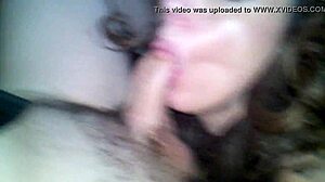 Tattooed Female Gives Intense Face Fucking Blowjob