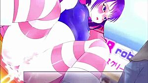 in this hentai game, the girl gets humiliated and masturbates during exposing play part 3