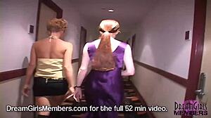 Flashing Upskirt Pussy and Big Tits at South Beach Hotel in Florida