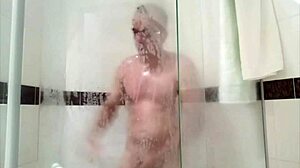 I love watching petter dogx shower, the new sexy brazilian porn star.