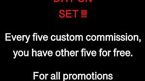 나탈리 골드가 블로우잡과 풋잡으로 지배