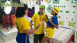 After the world cup game, young geovana almeida invited me to celebrate brazil's victory with some hot sex. 😘