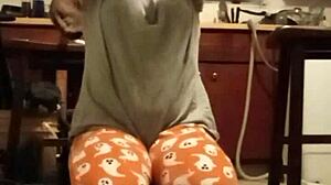 Feeling Great In Grey Tee Workout