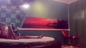 the couple explores front and back sex in this amateur voyeur anal scene